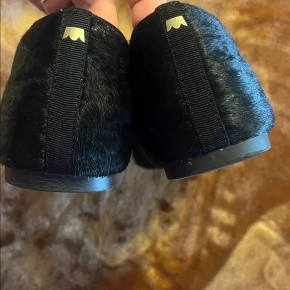 Birdies Luxurious Black Velvet Loafers - Picture 9 of 9